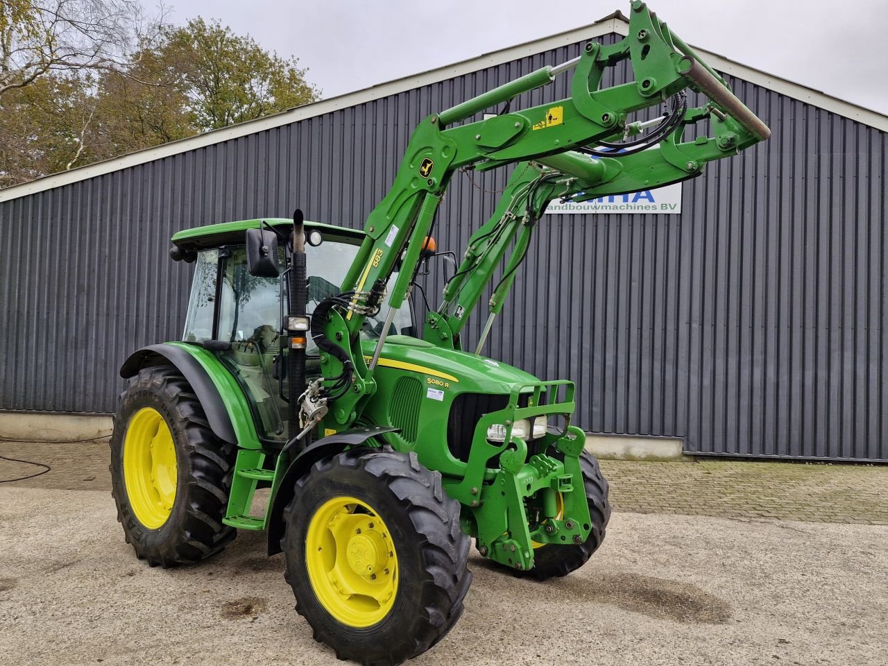 Traktor Türe ait John Deere 5080R, Gebrauchtmaschine içinde Daarle (resim 2)