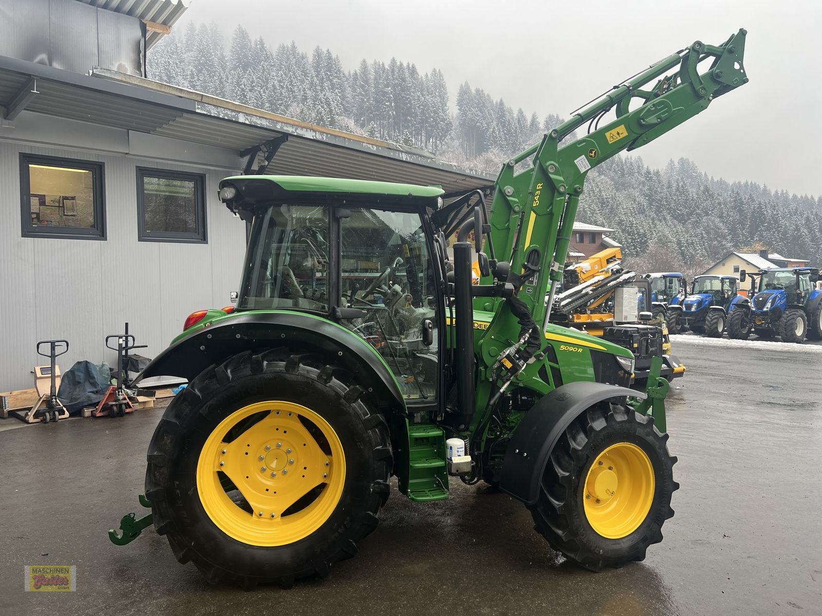 Traktor des Typs John Deere 5090R, Gebrauchtmaschine in Kötschach (Bild 8)