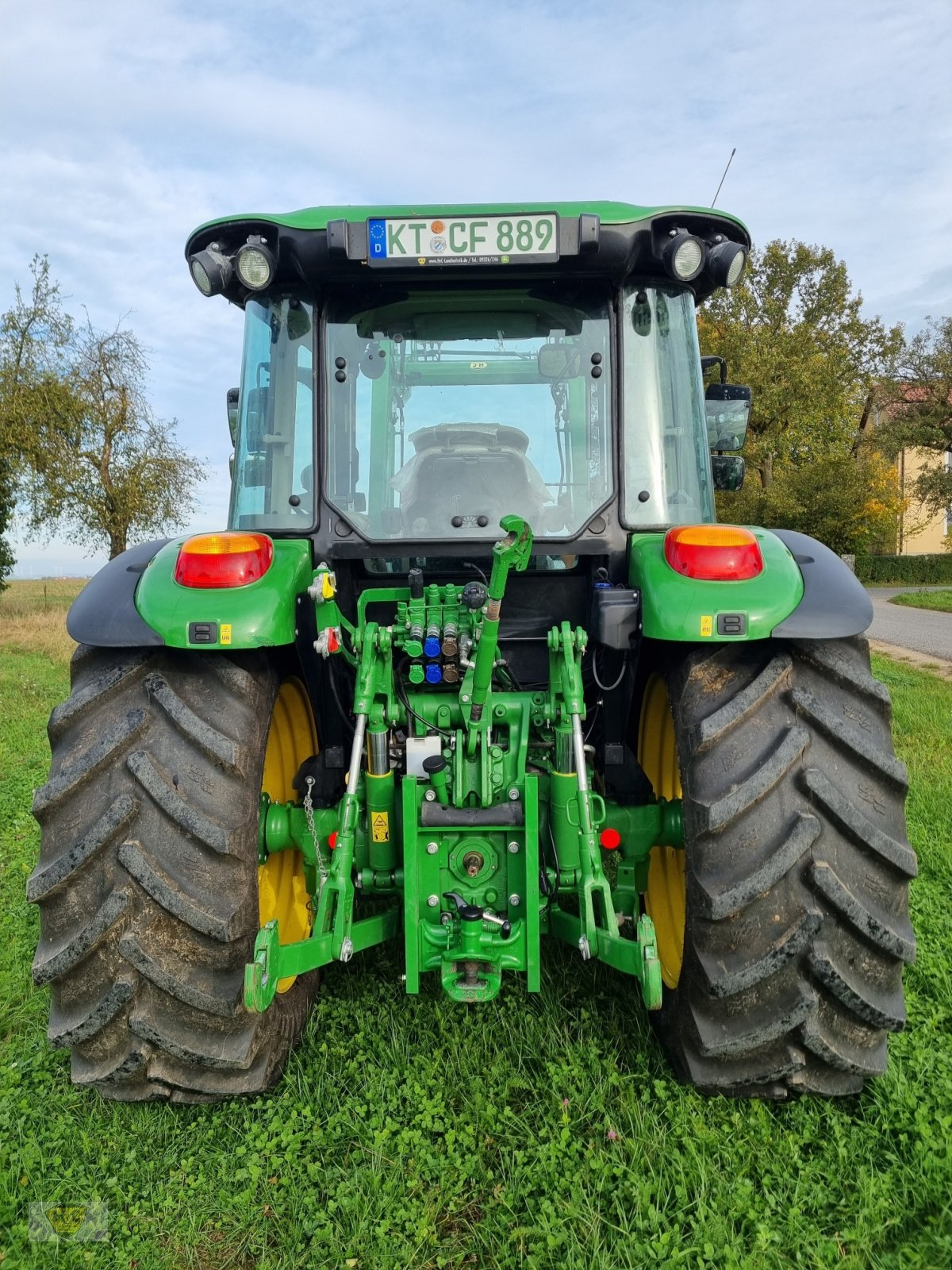 Traktor типа John Deere 5100 M mit Frontlader, Gebrauchtmaschine в Willanzheim (Фотография 10)