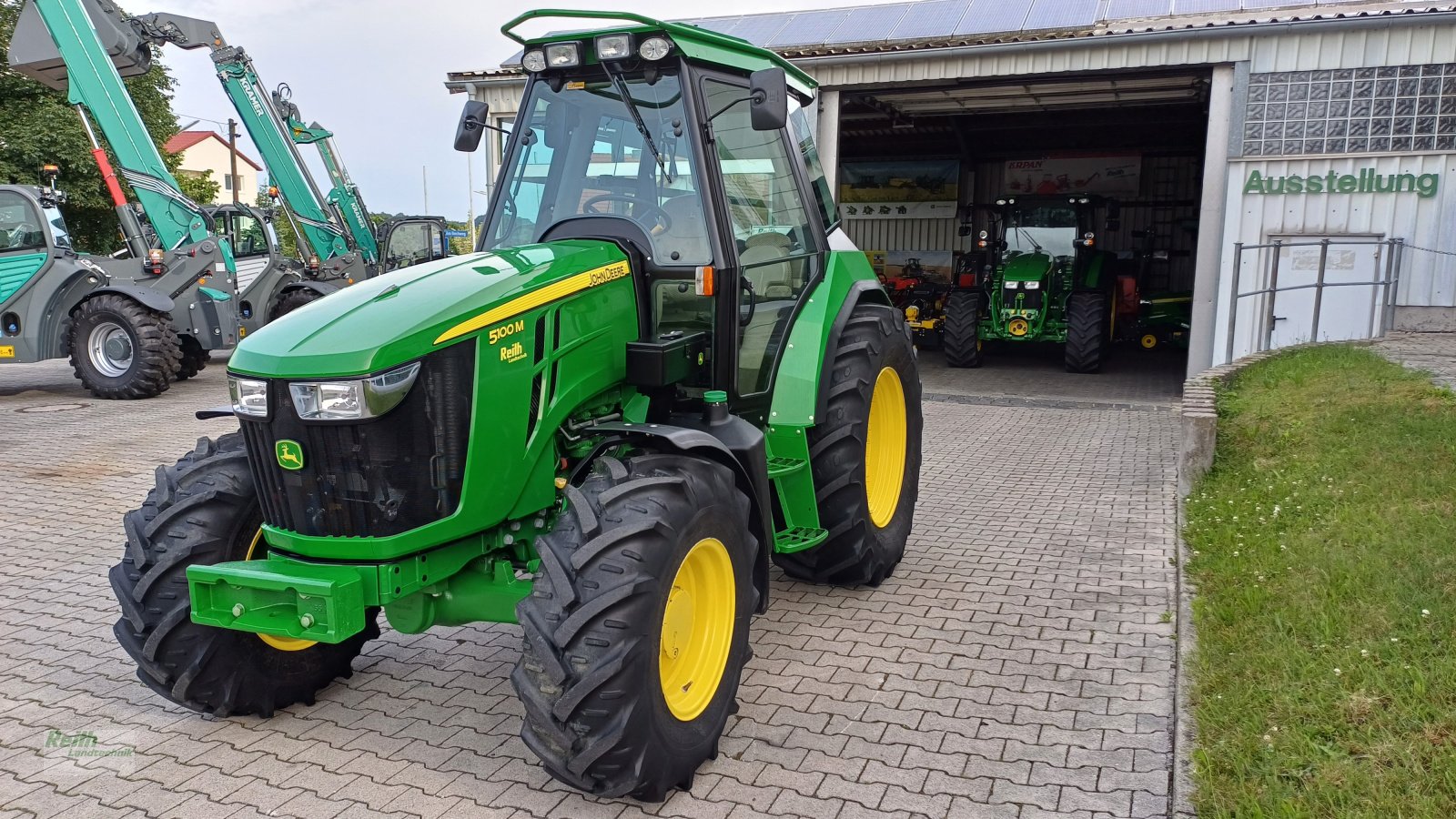 Traktor van het type John Deere 5100 M, Gebrauchtmaschine in Wolnzach (Foto 12)