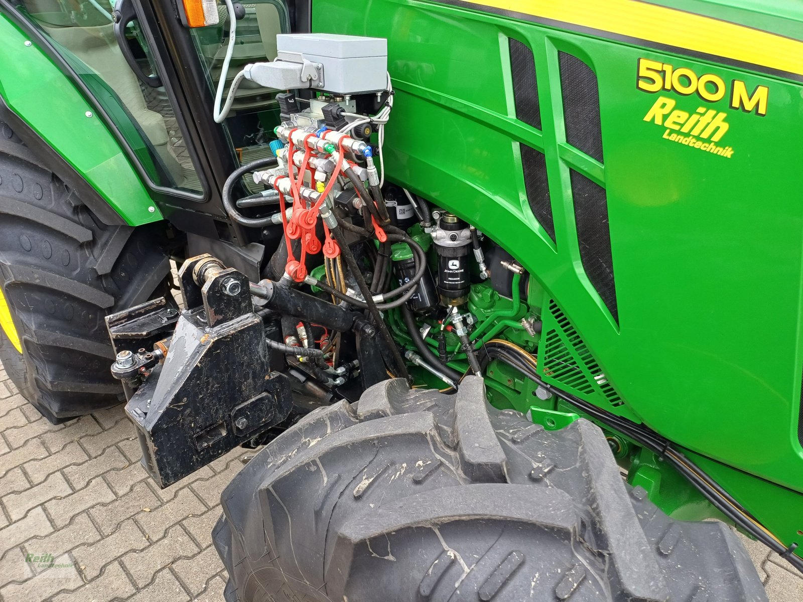 Traktor typu John Deere 5100 M, Gebrauchtmaschine w Wolnzach (Zdjęcie 8)