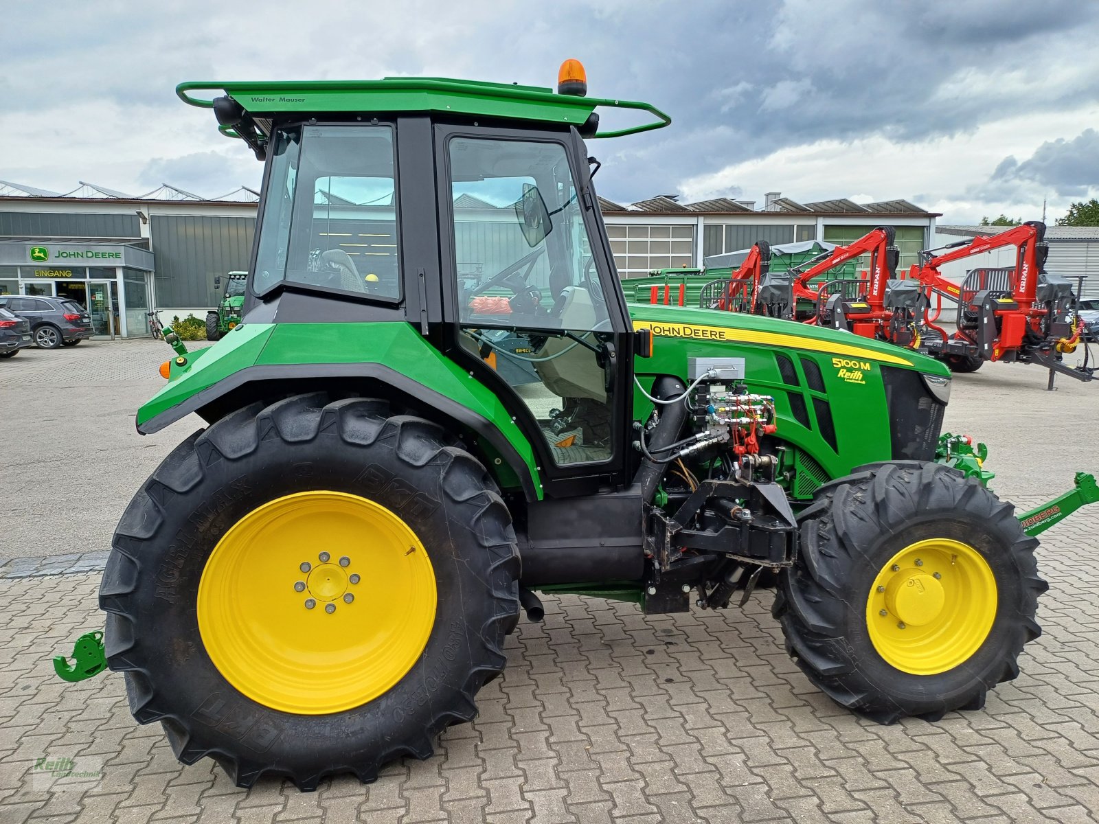 Traktor типа John Deere 5100 M, Gebrauchtmaschine в Wolnzach (Фотография 22)