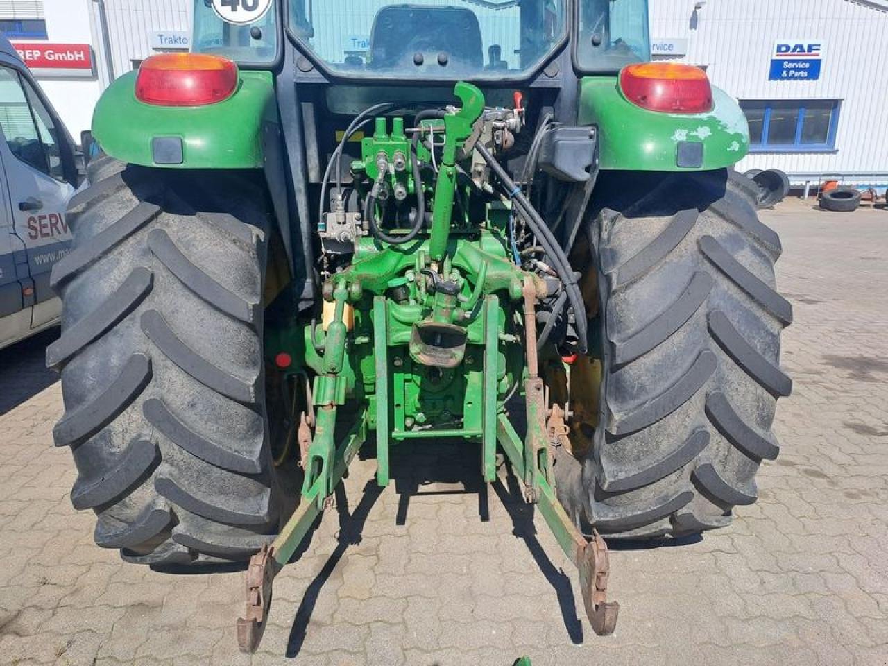 Traktor van het type John Deere 5100 M, Gebrauchtmaschine in Vehlow (Foto 4)