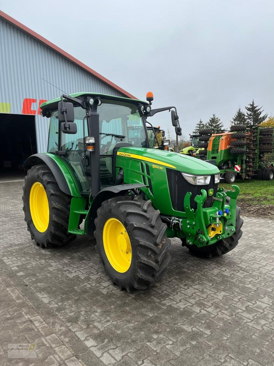 Traktor des Typs John Deere 5100 M, Gebrauchtmaschine in Schora (Bild 3)