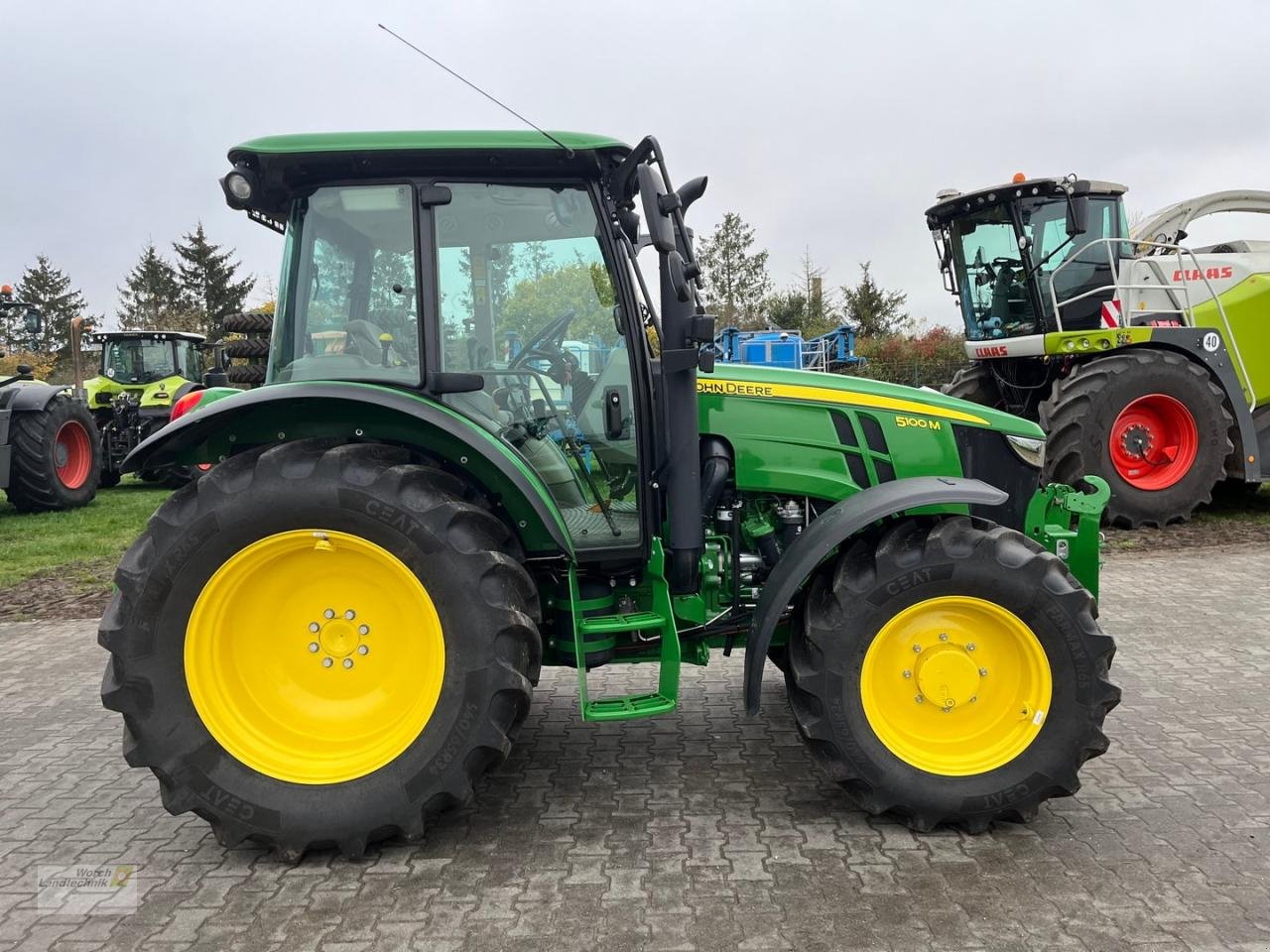 Traktor des Typs John Deere 5100 M, Gebrauchtmaschine in Schora (Bild 4)