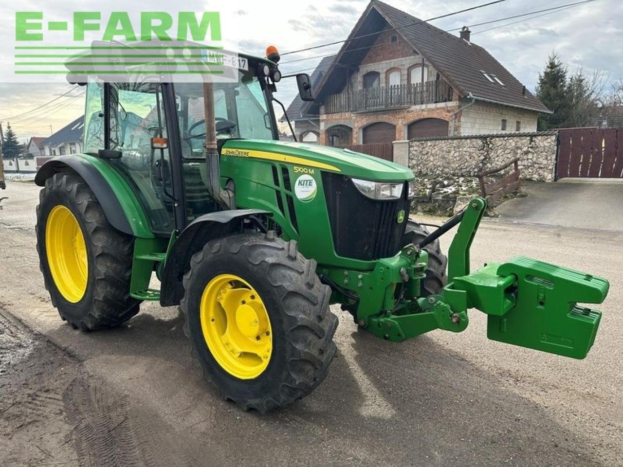 Traktor Türe ait John Deere 5100m, Gebrauchtmaschine içinde SZEGED (resim 8)