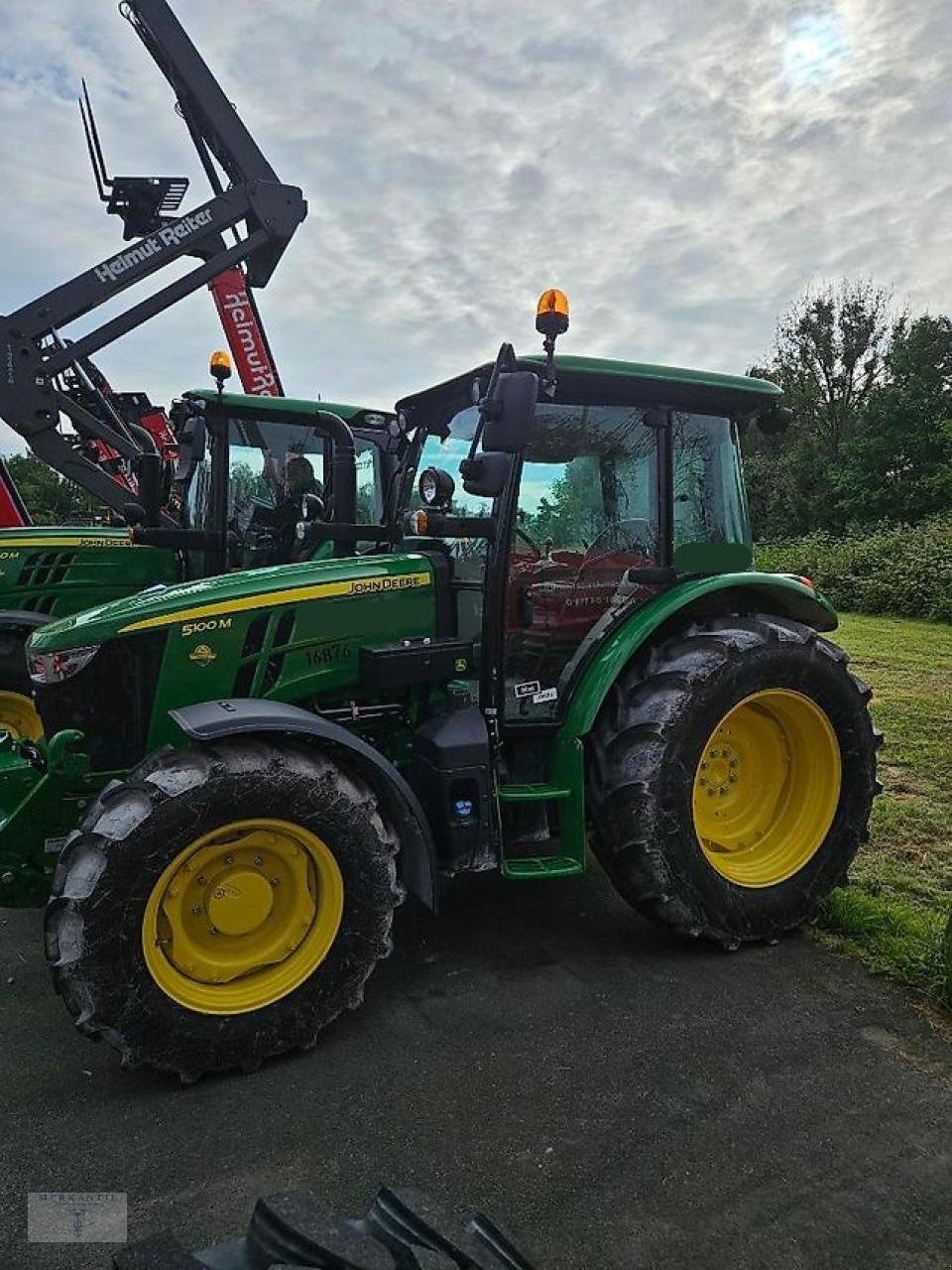 Traktor типа John Deere 5100M, Gebrauchtmaschine в Pragsdorf (Фотография 9)