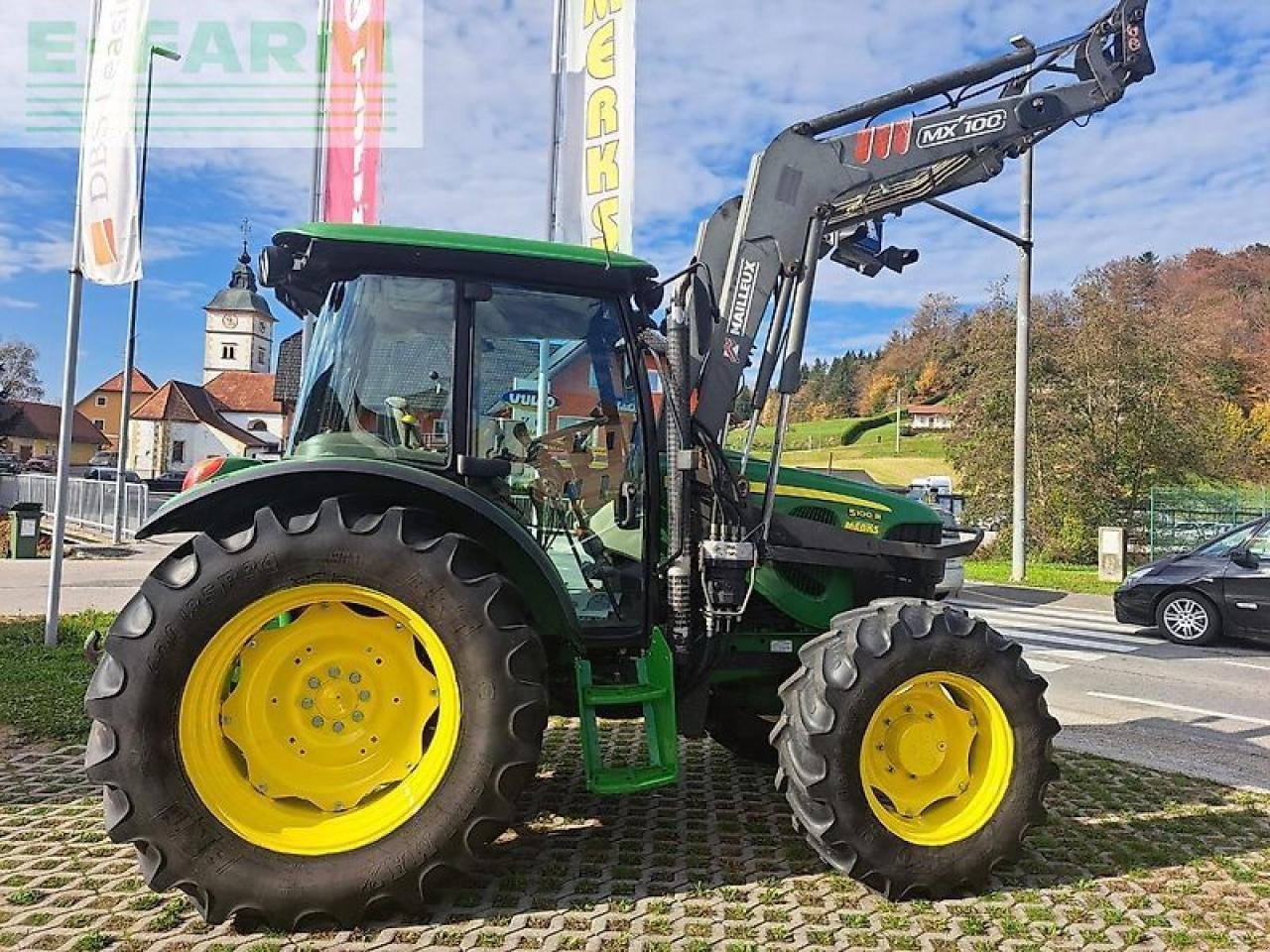 Traktor Türe ait John Deere 5100r, Gebrauchtmaschine içinde GROBELNO (resim 4)