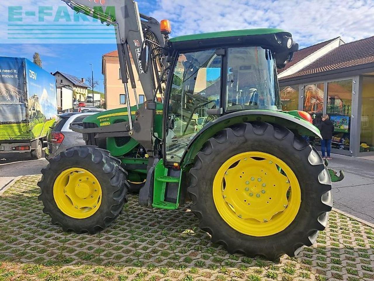 Traktor Türe ait John Deere 5100r, Gebrauchtmaschine içinde GROBELNO (resim 9)