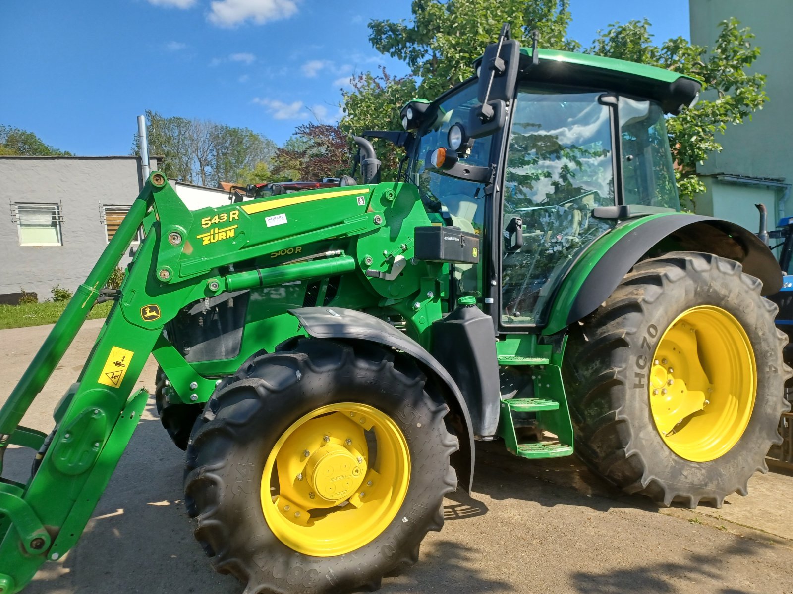 Traktor του τύπου John Deere 5100R, Gebrauchtmaschine σε Uffenheim (Φωτογραφία 1)