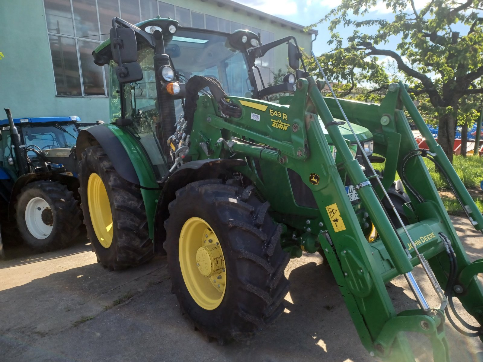 Traktor типа John Deere 5100R, Gebrauchtmaschine в Uffenheim (Фотография 7)