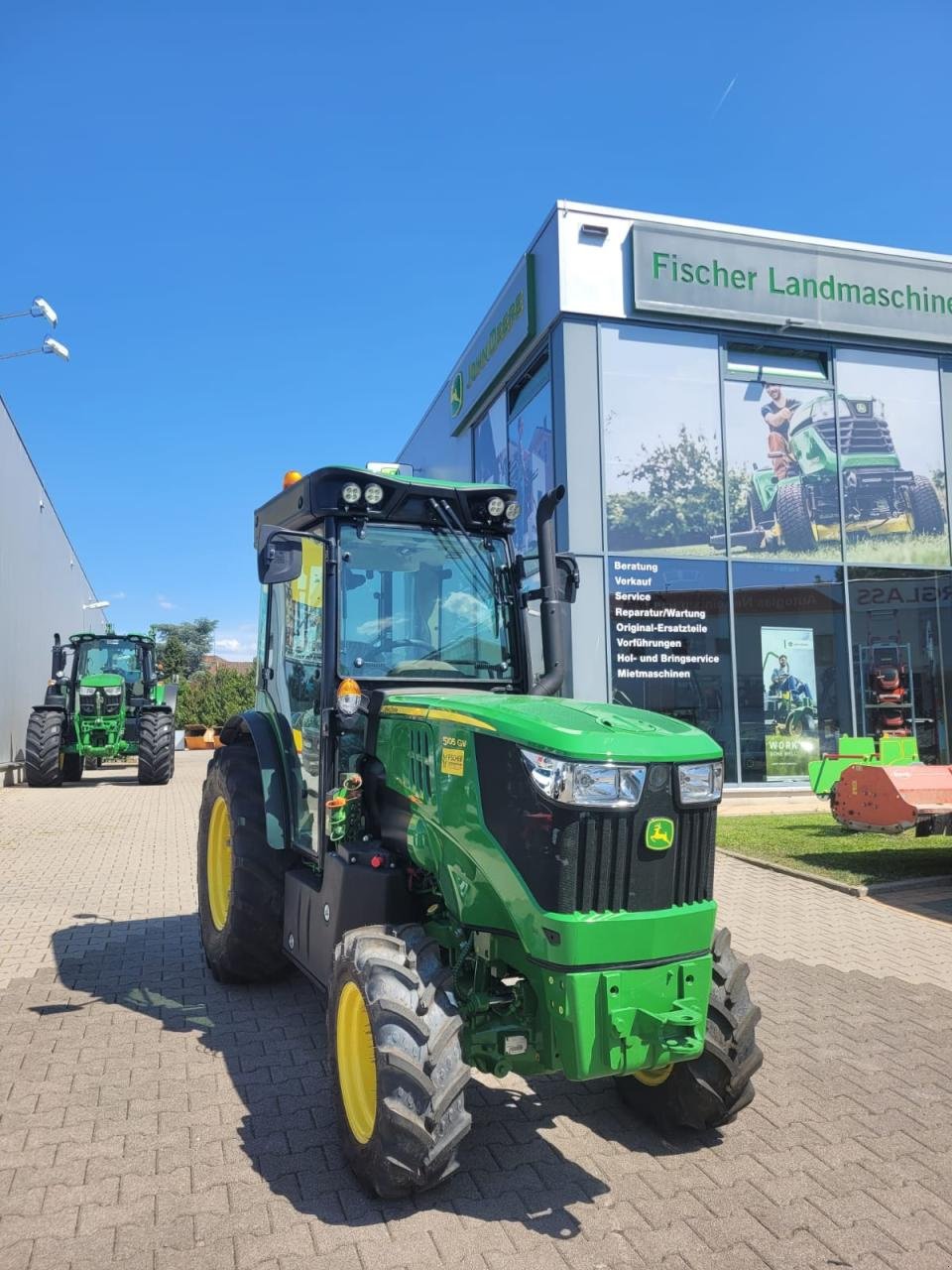 Traktor del tipo John Deere 5105GV Aktion, Neumaschine In Worms (Immagine 3)