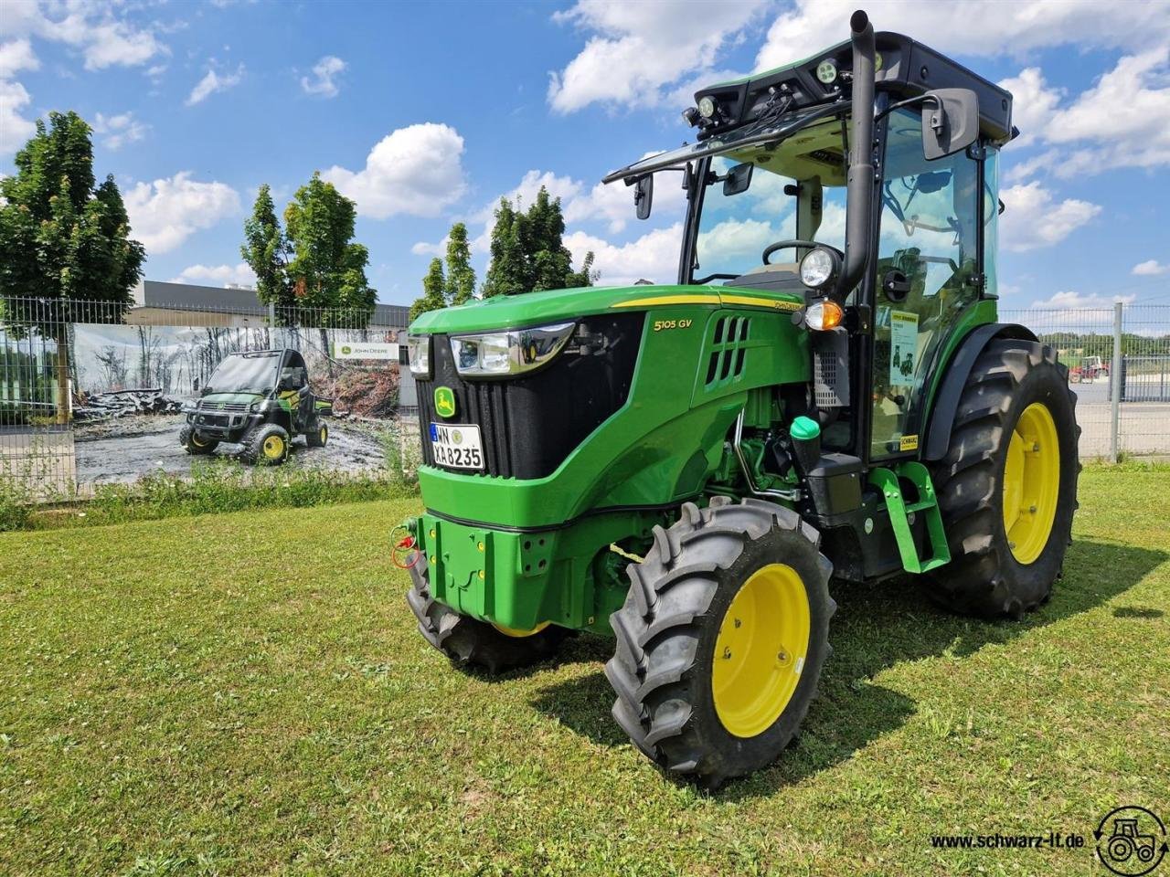 Traktor a típus John Deere 5105GV, Neumaschine ekkor: Aspach (Kép 2)