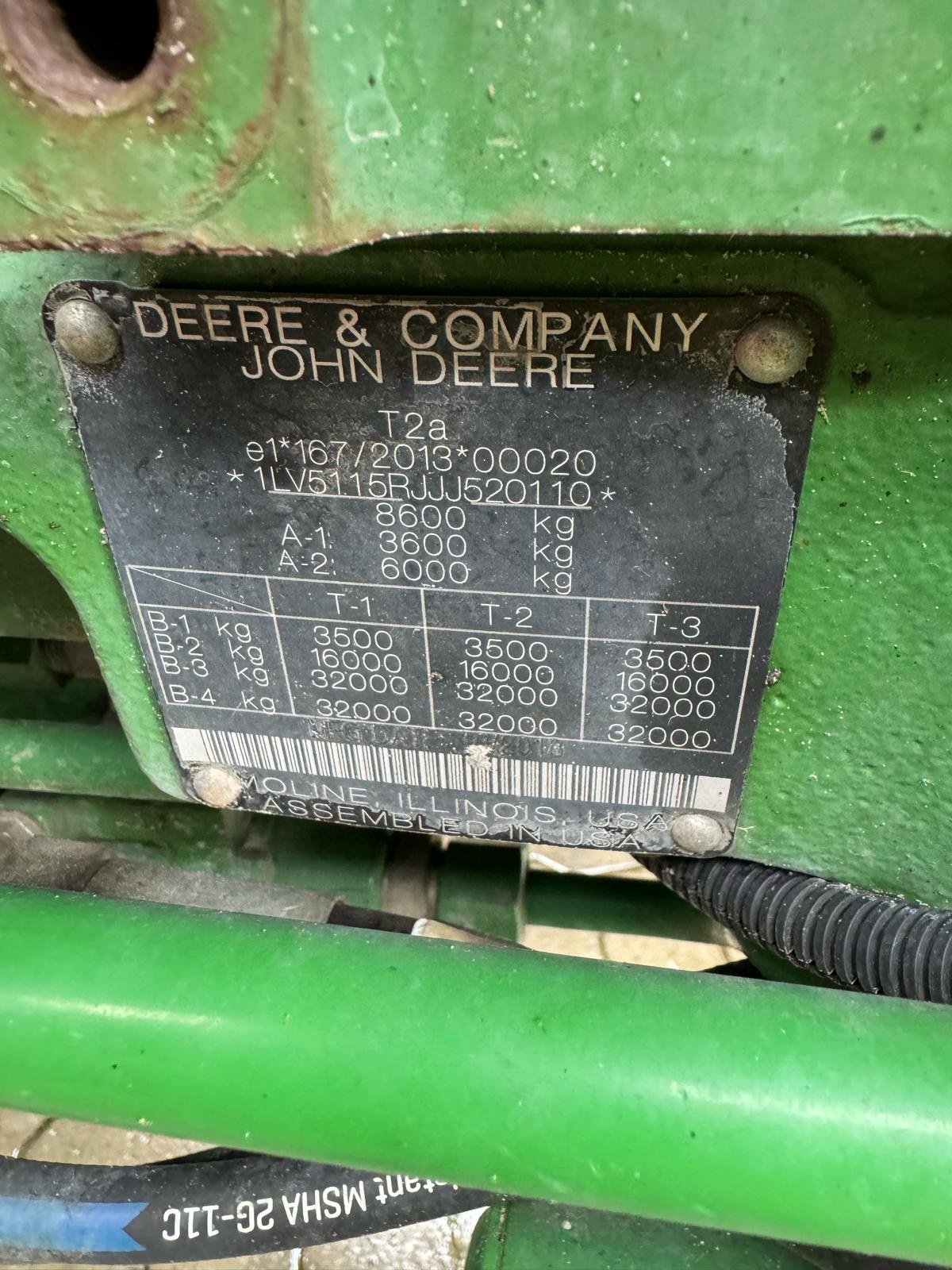 Traktor a típus John Deere 5115 R, Gebrauchtmaschine ekkor: Bevern (Kép 7)