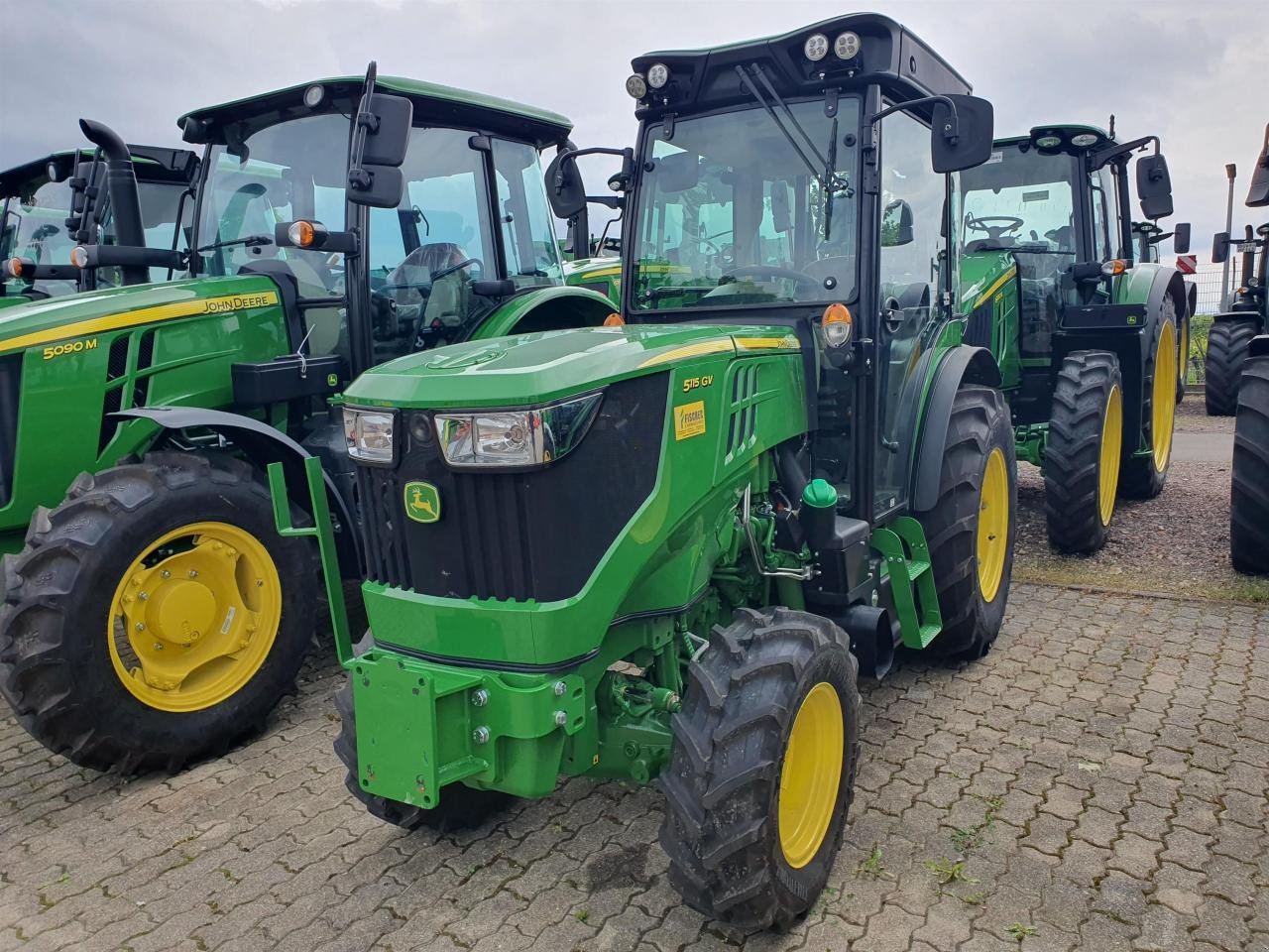 Traktor Türe ait John Deere 5115GV Stufe V, Vorführmaschine içinde Niederkirchen (resim 1)