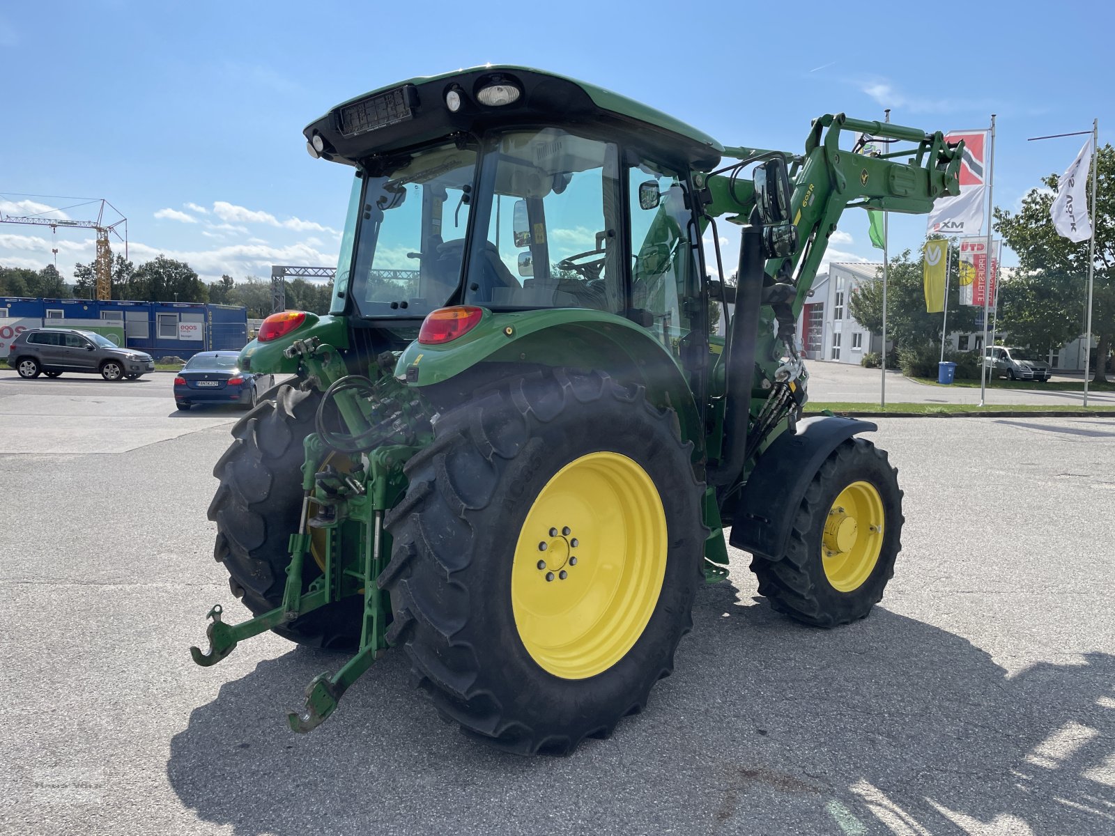 Traktor Türe ait John Deere 5115R, Gebrauchtmaschine içinde Eggenfelden (resim 8)