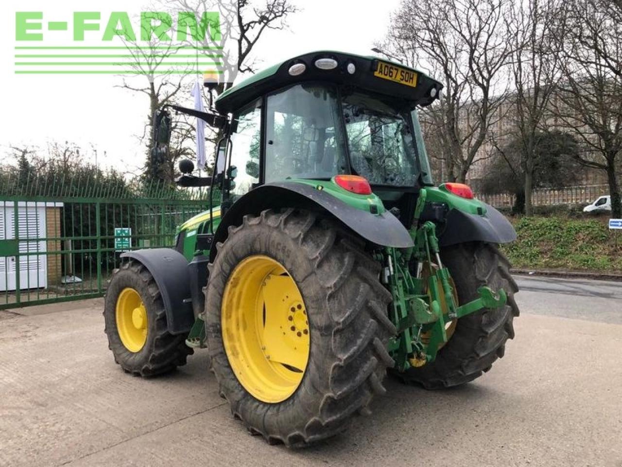 Traktor типа John Deere 5125r, Gebrauchtmaschine в Norwich (Фотография 8)