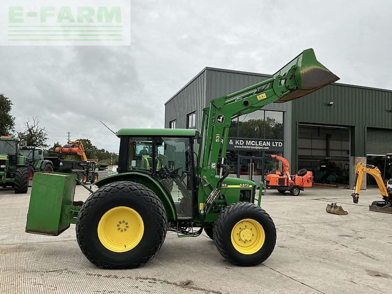 Traktor del tipo John Deere 5410 tractor (st20915), Gebrauchtmaschine en SHAFTESBURY (Imagen 1)