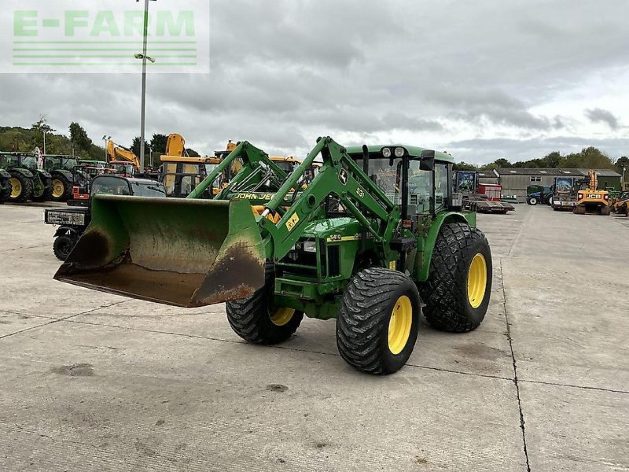 Traktor Türe ait John Deere 5410 tractor (st20915), Gebrauchtmaschine içinde SHAFTESBURY (resim 3)