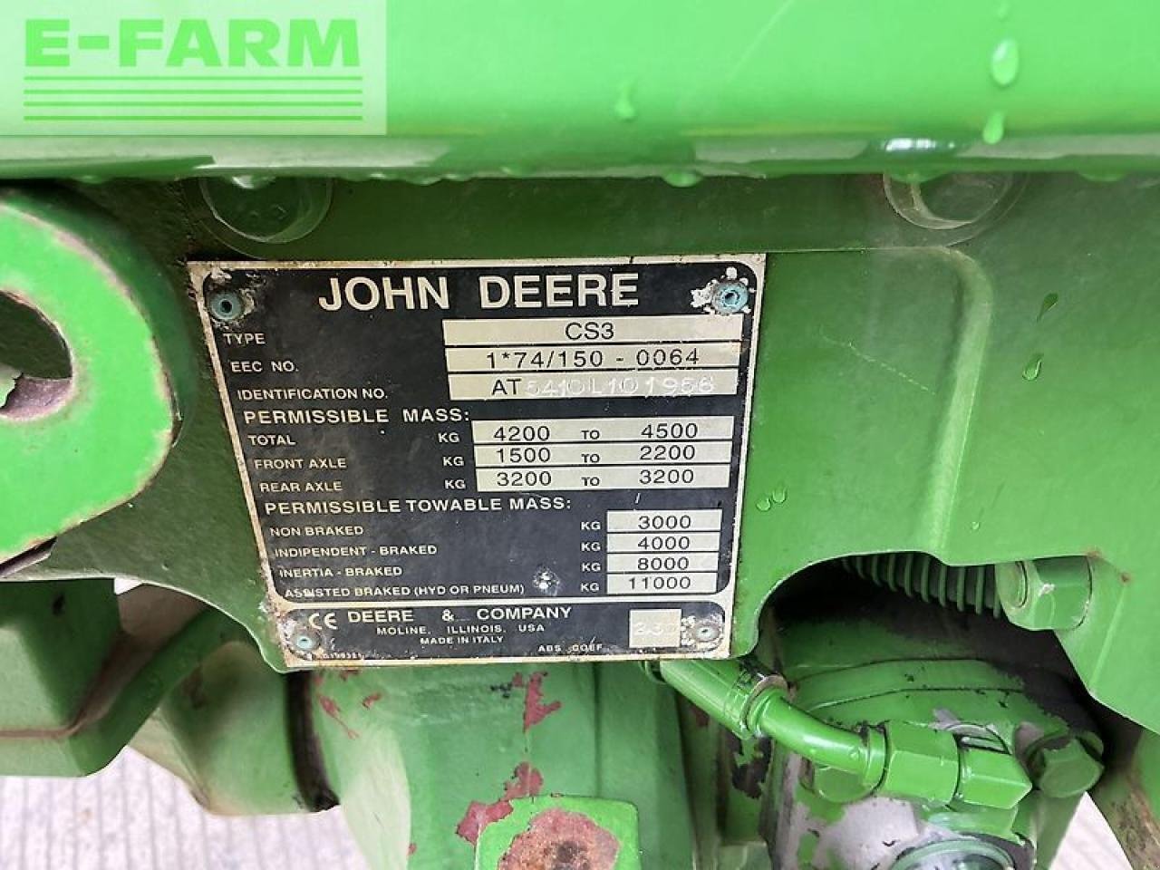 Traktor tipa John Deere 5410 tractor (st20915), Gebrauchtmaschine u SHAFTESBURY (Slika 17)