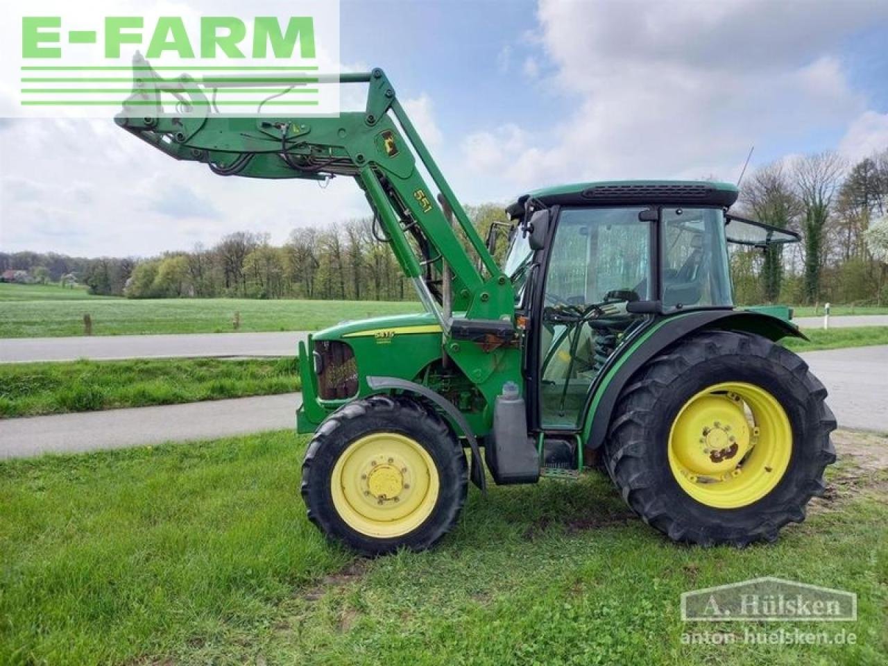 Traktor tipa John Deere 5415 inkl. frontlader, Gebrauchtmaschine u ROSENDAHL (Slika 2)