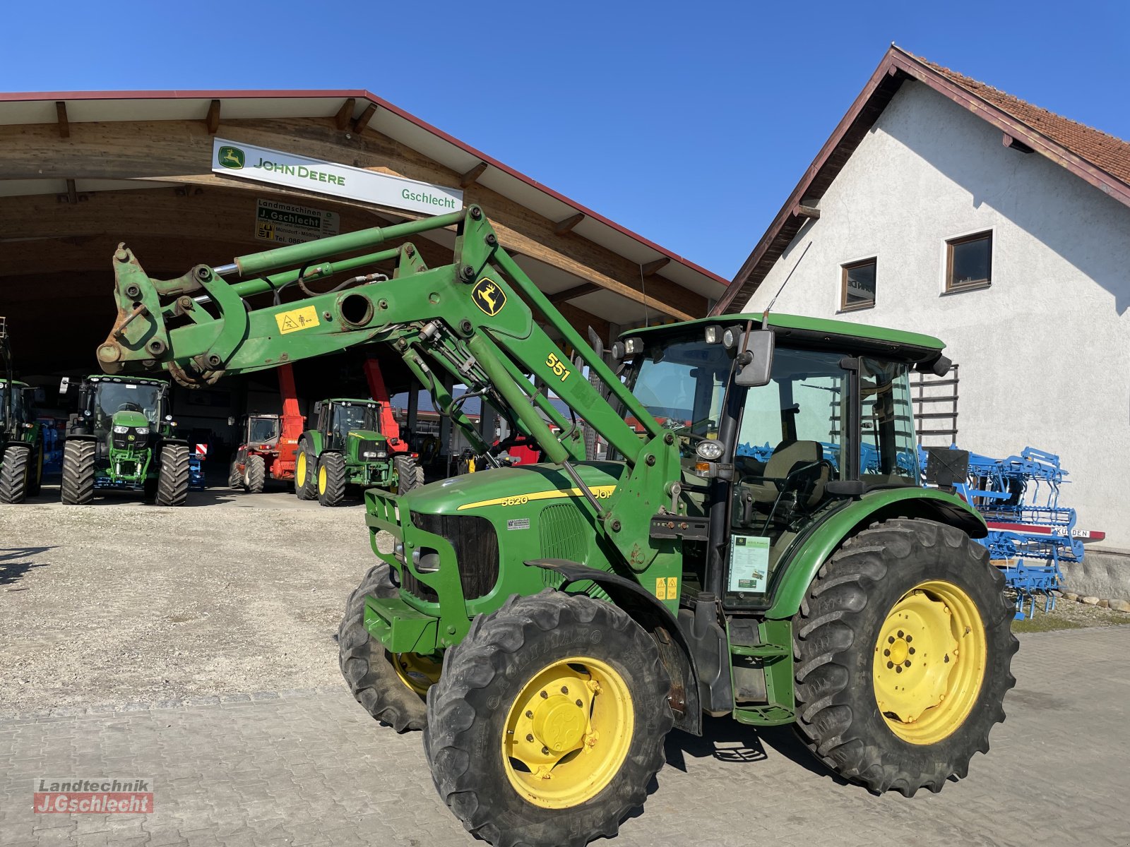 Traktor του τύπου John Deere 5620 FL Premium, Gebrauchtmaschine σε Mühldorf (Φωτογραφία 10)