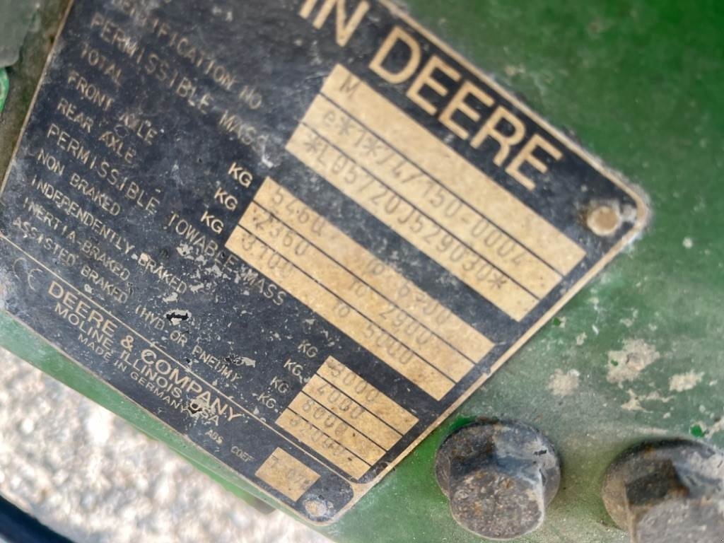 Traktor Türe ait John Deere 5720, Gebrauchtmaschine içinde Randers SV (resim 4)