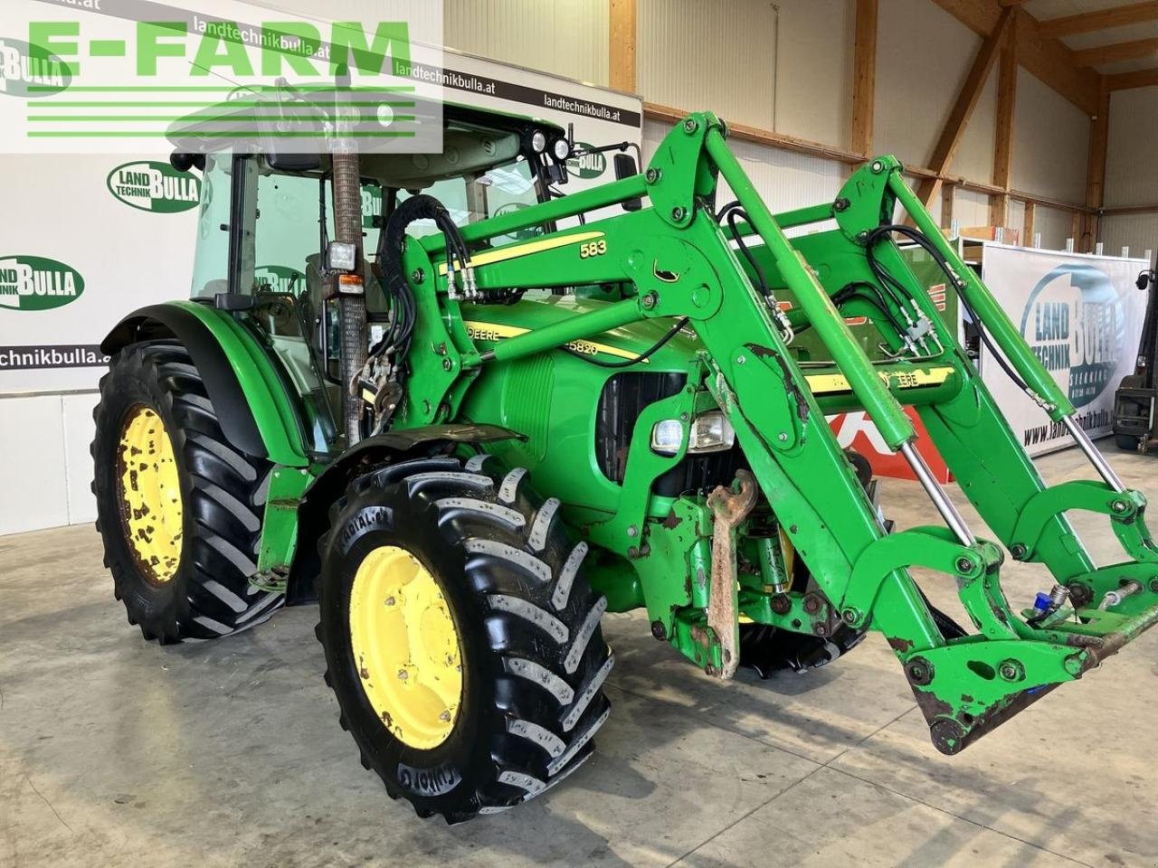 Traktor Türe ait John Deere 5820 premium, Gebrauchtmaschine içinde Sierning (resim 2)