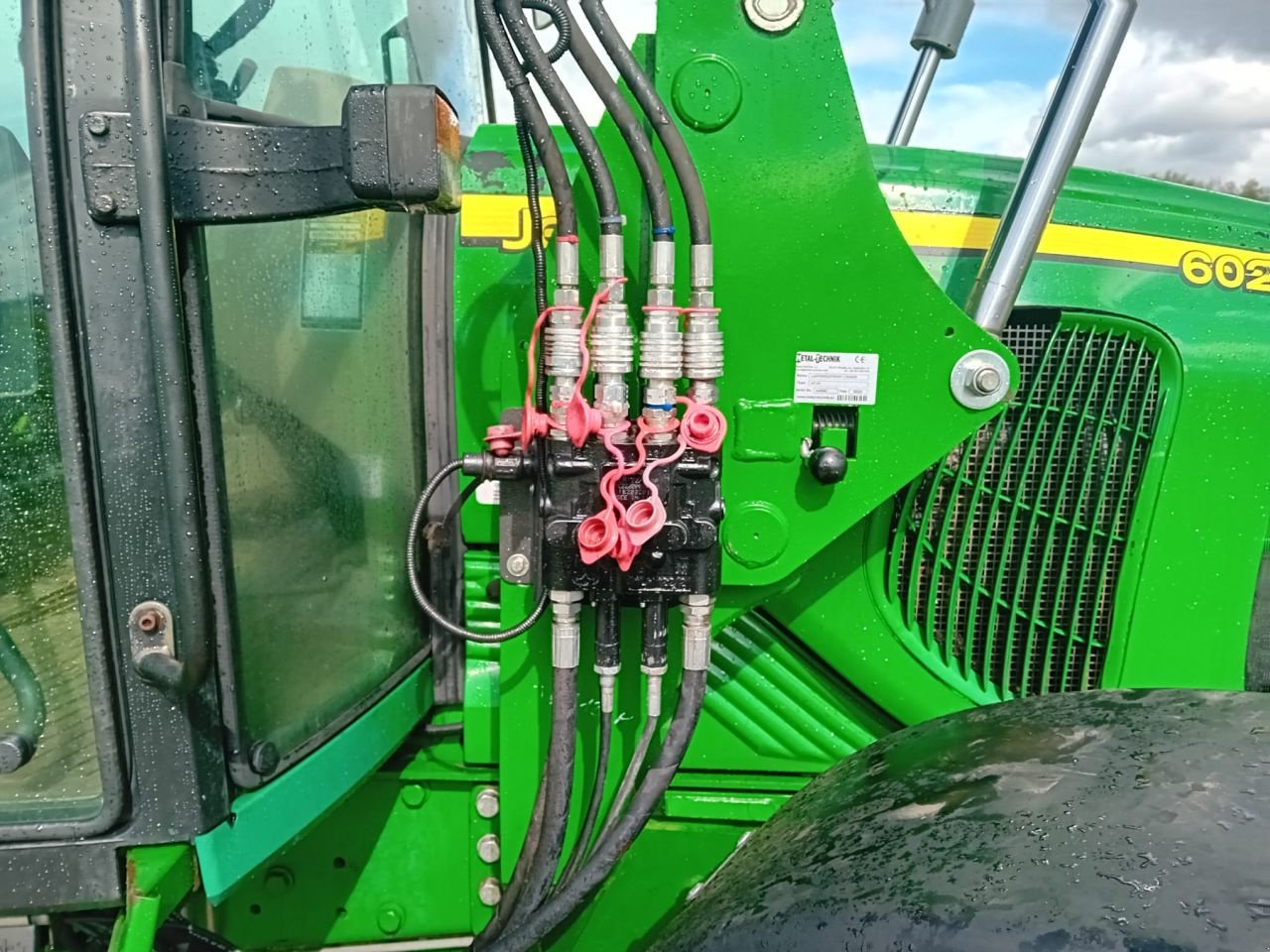 Traktor Türe ait John Deere 6020, Gebrauchtmaschine içinde Dalfsen (resim 10)