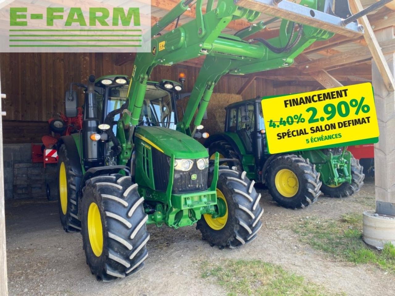 Traktor typu John Deere 6090 m ( destockage ), Gebrauchtmaschine v Ytrac (Obrázek 1)