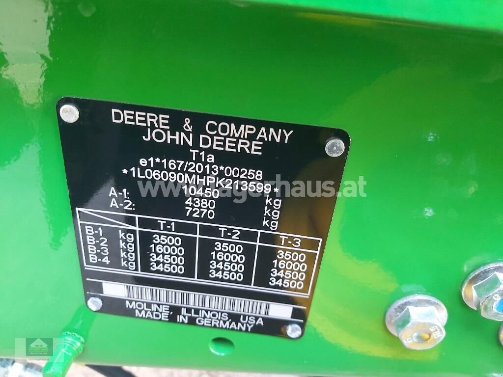 Traktor a típus John Deere 6090 M, Neumaschine ekkor: Klagenfurt (Kép 3)