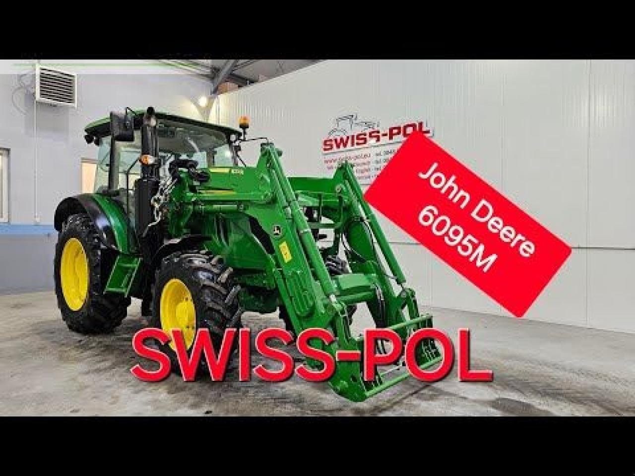 Traktor Türe ait John Deere 6095 mc, Gebrauchtmaschine içinde MORDY (resim 15)