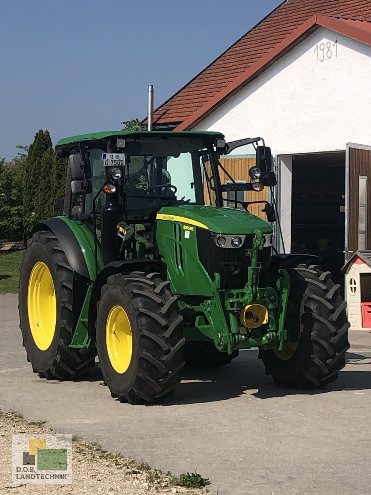 Traktor typu John Deere 6095MC, Gebrauchtmaschine v Regensburg (Obrázek 3)