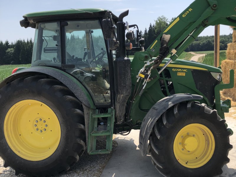 Traktor Türe ait John Deere 6095MC, Gebrauchtmaschine içinde Wolferstadt (resim 1)