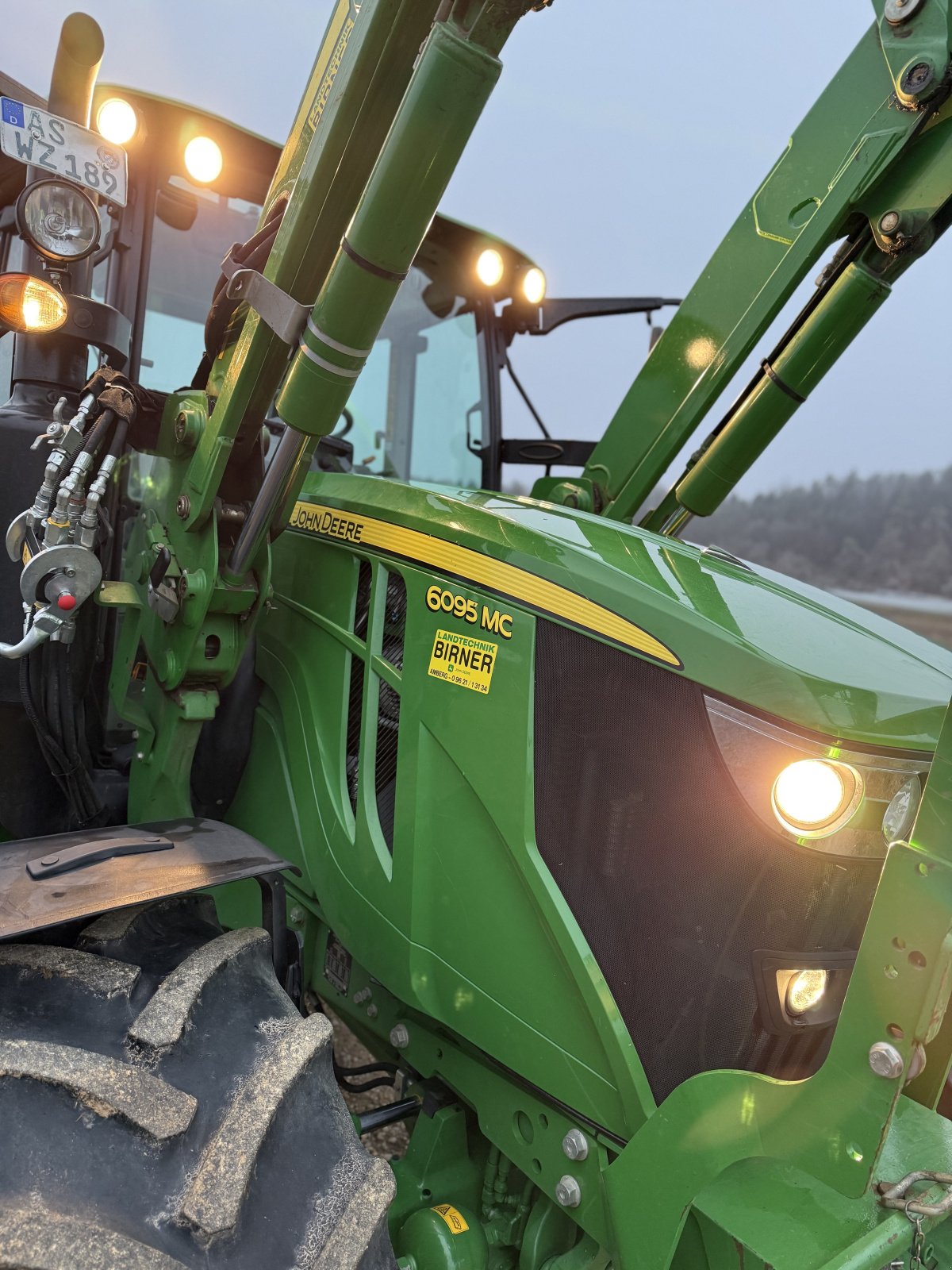 Traktor of the type John Deere 6095MC, Gebrauchtmaschine in Kastl (Picture 26)