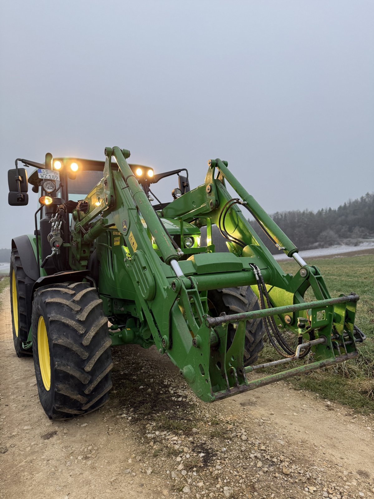 Traktor of the type John Deere 6095MC, Gebrauchtmaschine in Kastl (Picture 27)