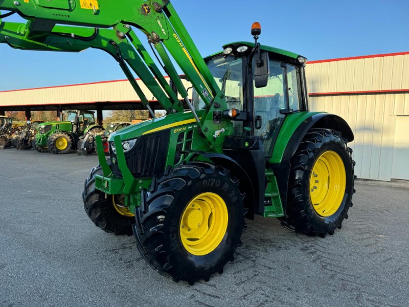 Traktor del tipo John Deere 6100 M, Gebrauchtmaschine In GUERET (Immagine 1)