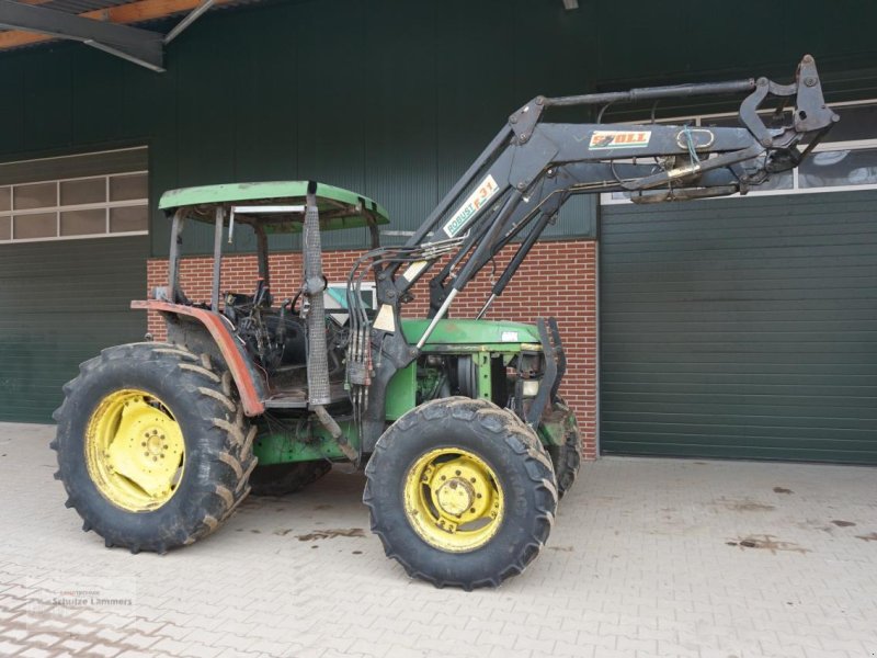 Traktor of the type John Deere 6100 PQ mit Stoll F31 Frontlader, Gebrauchtmaschine in Borken (Picture 1)
