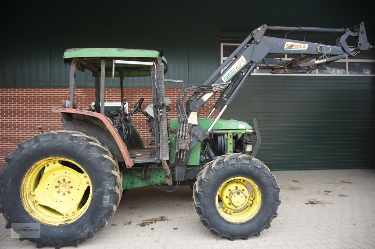 Traktor Türe ait John Deere 6100 PQ mit Stoll F31 Frontlader, Gebrauchtmaschine içinde Borken (resim 4)