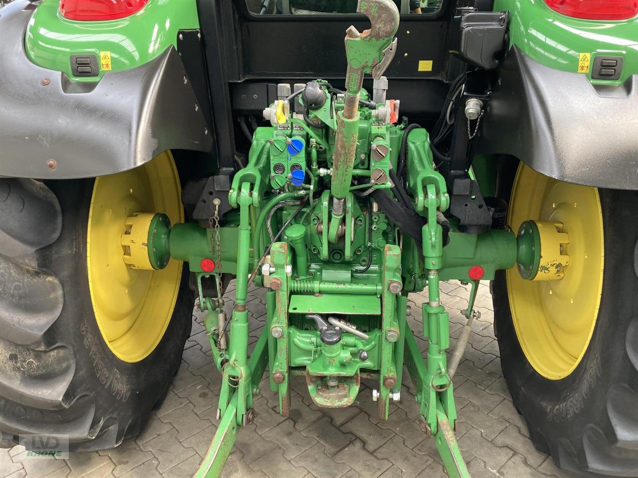 Traktor Türe ait John Deere 6100 RC, Gebrauchtmaschine içinde Spelle (resim 9)