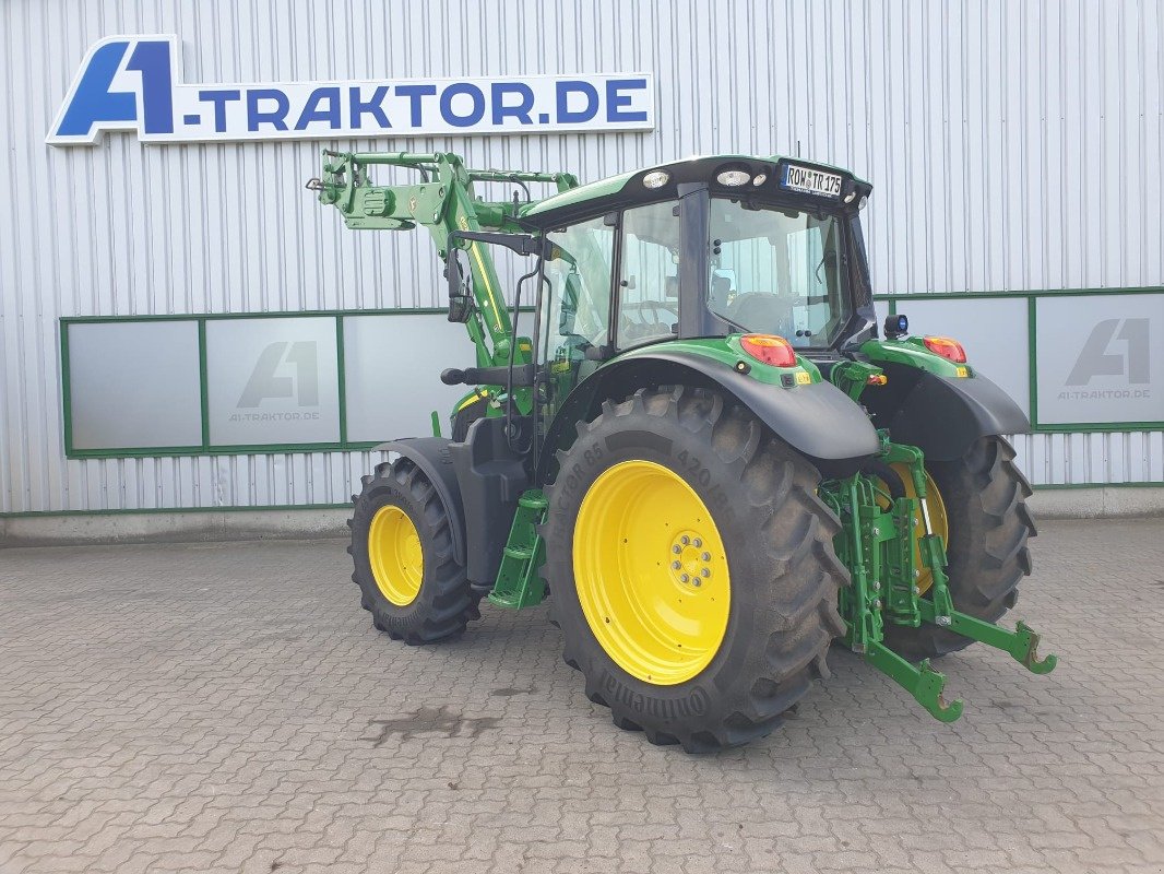 Traktor des Typs John Deere 6100M **MIETRÜCKLÄUFER**, Neumaschine in Sittensen (Bild 3)