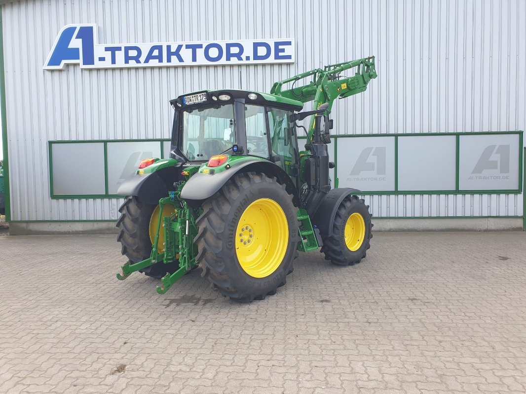 Traktor des Typs John Deere 6100M **MIETRÜCKLÄUFER**, Neumaschine in Sittensen (Bild 4)