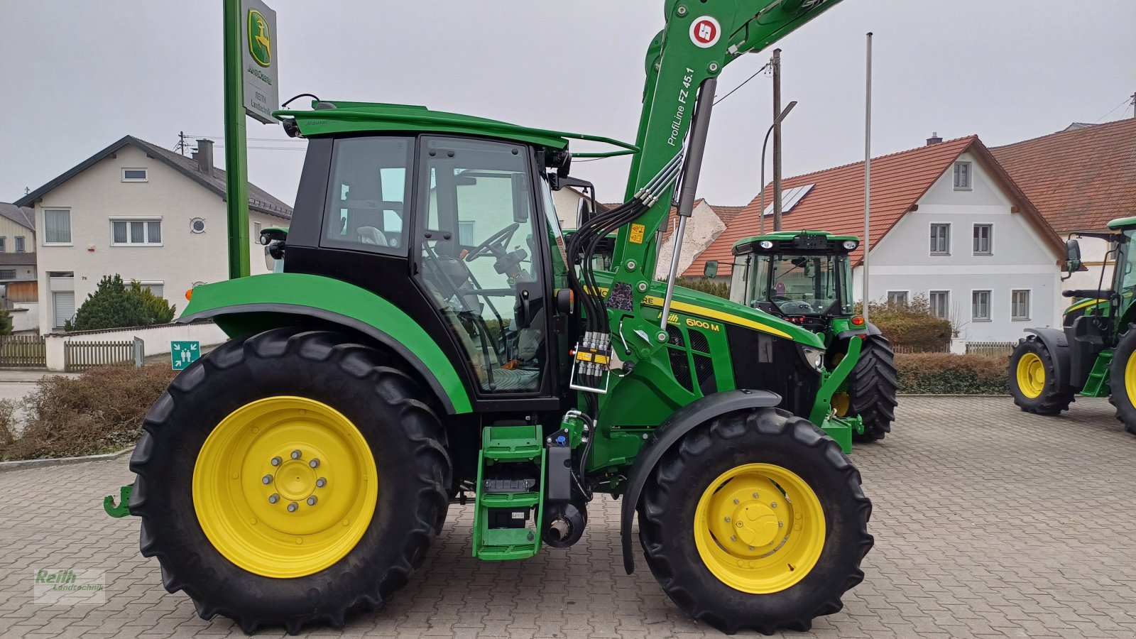 Traktor typu John Deere 6100M, Gebrauchtmaschine w Wolnzach (Zdjęcie 12)