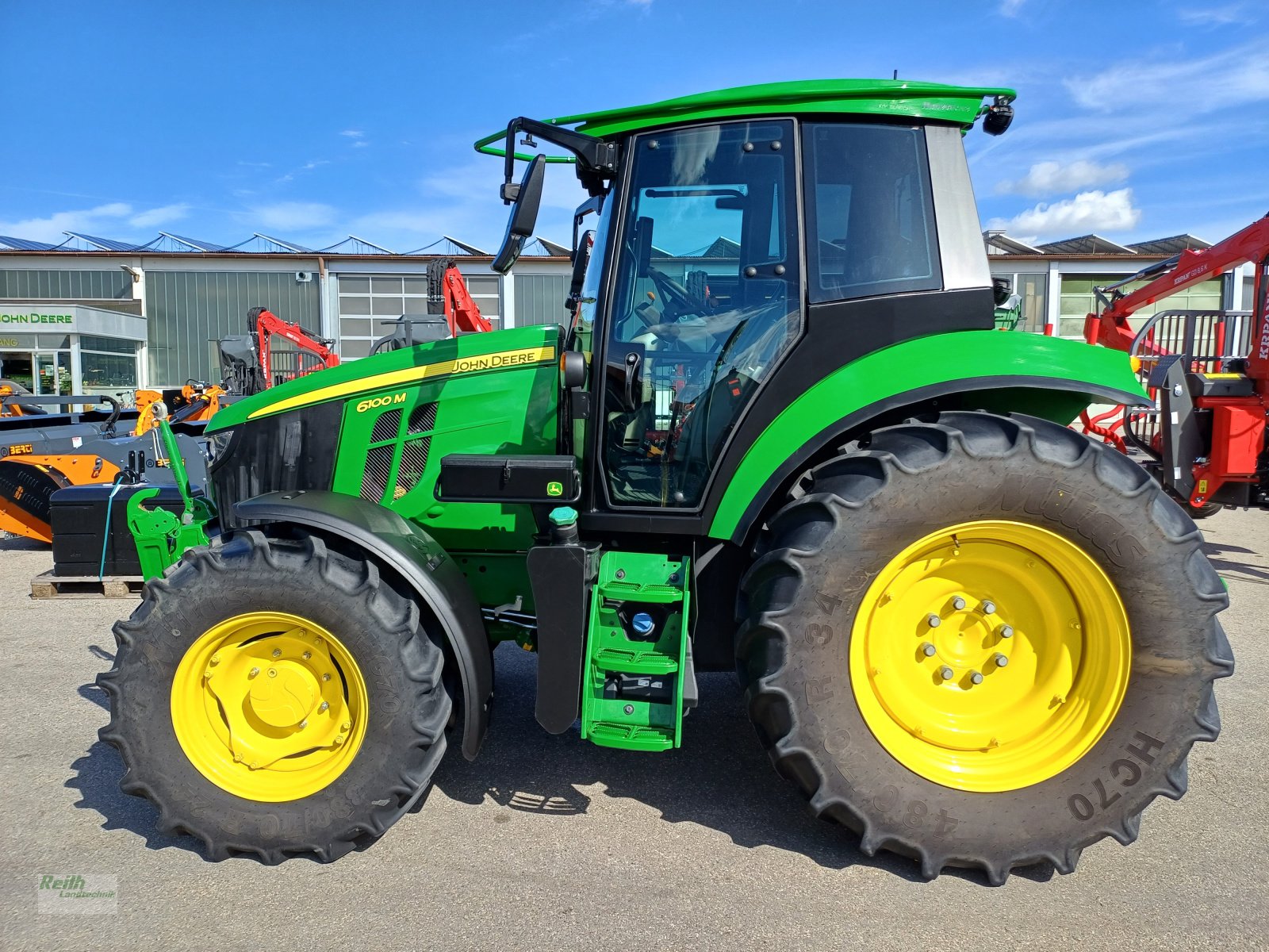 Traktor a típus John Deere 6100M, Gebrauchtmaschine ekkor: Wolnzach (Kép 4)