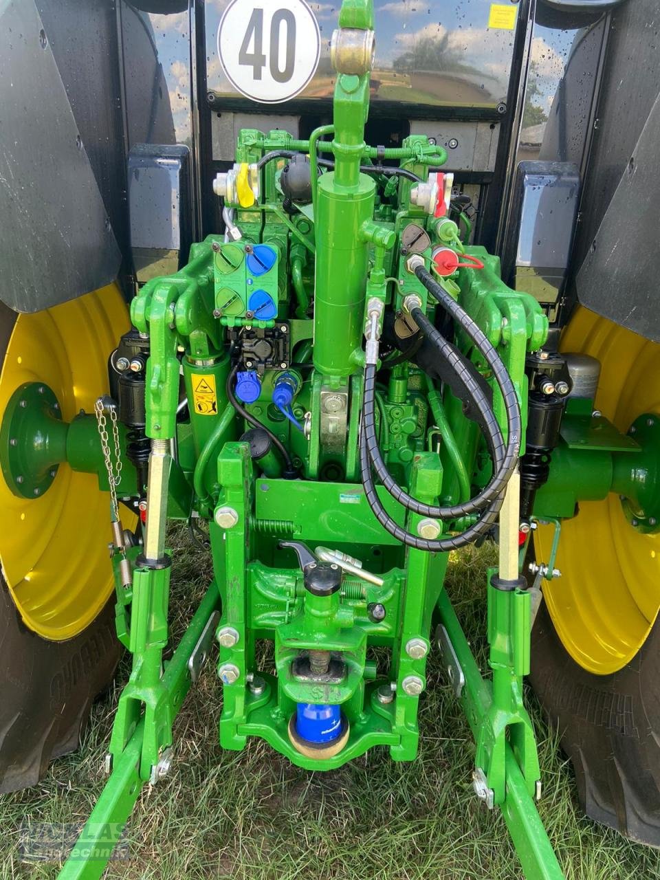 Traktor Türe ait John Deere 6100M, Gebrauchtmaschine içinde Schirradorf (resim 6)