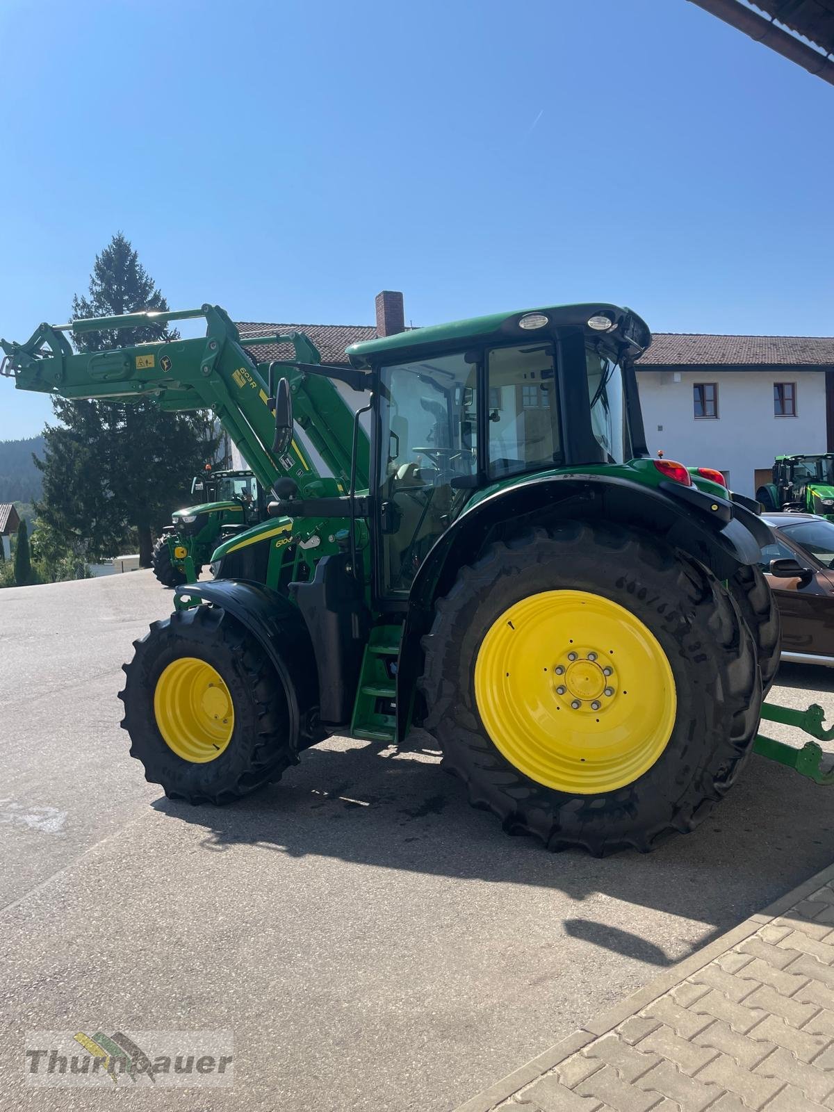 Traktor Türe ait John Deere 6100M, Gebrauchtmaschine içinde Bodenmais (resim 4)