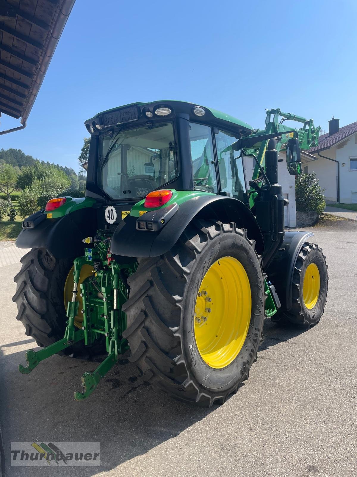 Traktor типа John Deere 6100M, Gebrauchtmaschine в Bodenmais (Фотография 5)