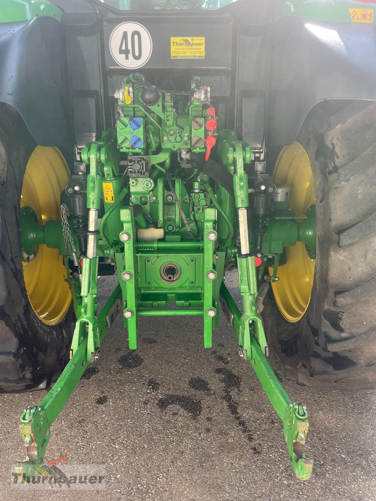 Traktor Türe ait John Deere 6100M, Gebrauchtmaschine içinde Bodenmais (resim 7)