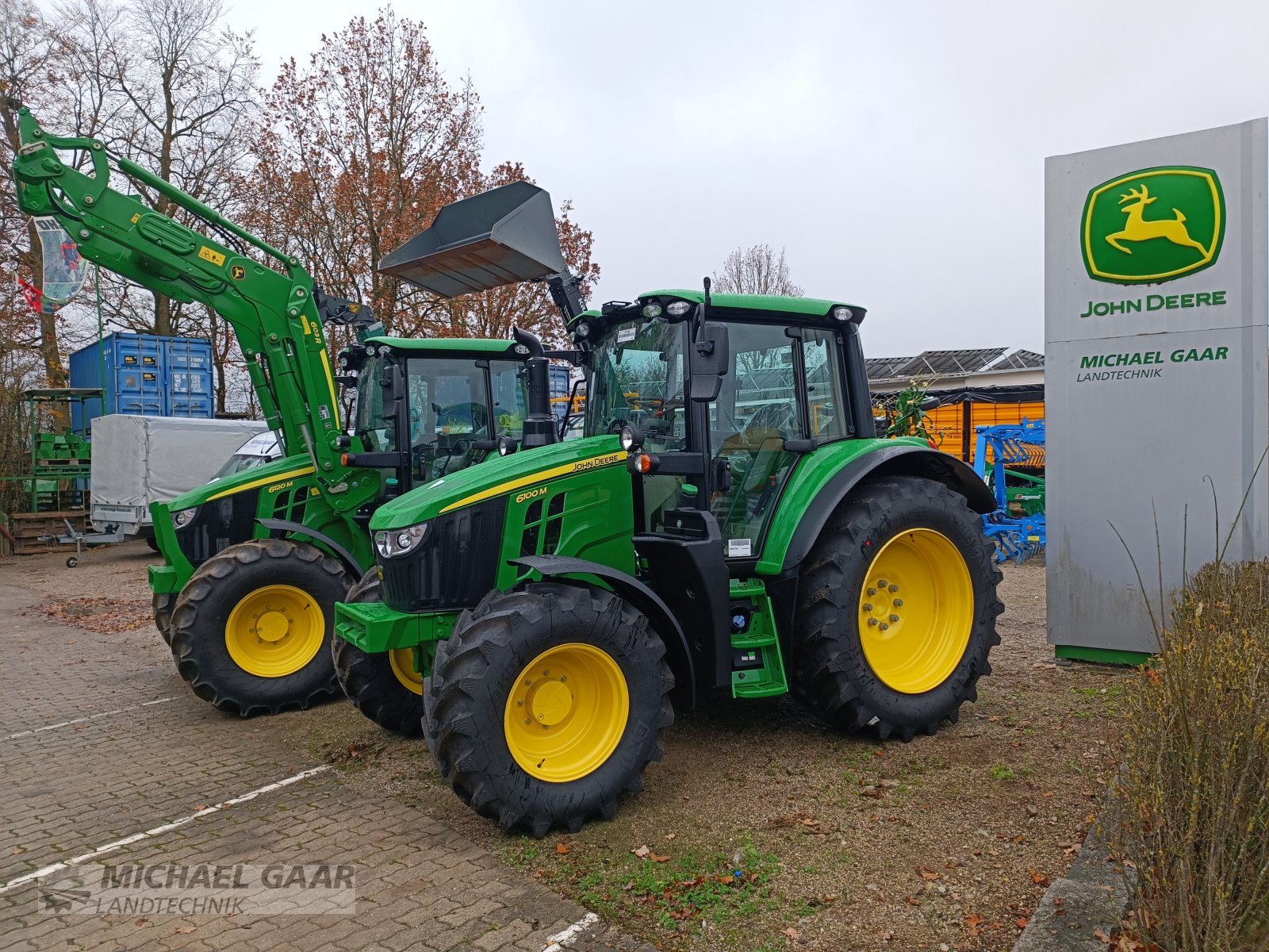 Traktor typu John Deere 6100M, Gebrauchtmaschine v Höhenkirchen-Siegertsbrunn (Obrázek 15)