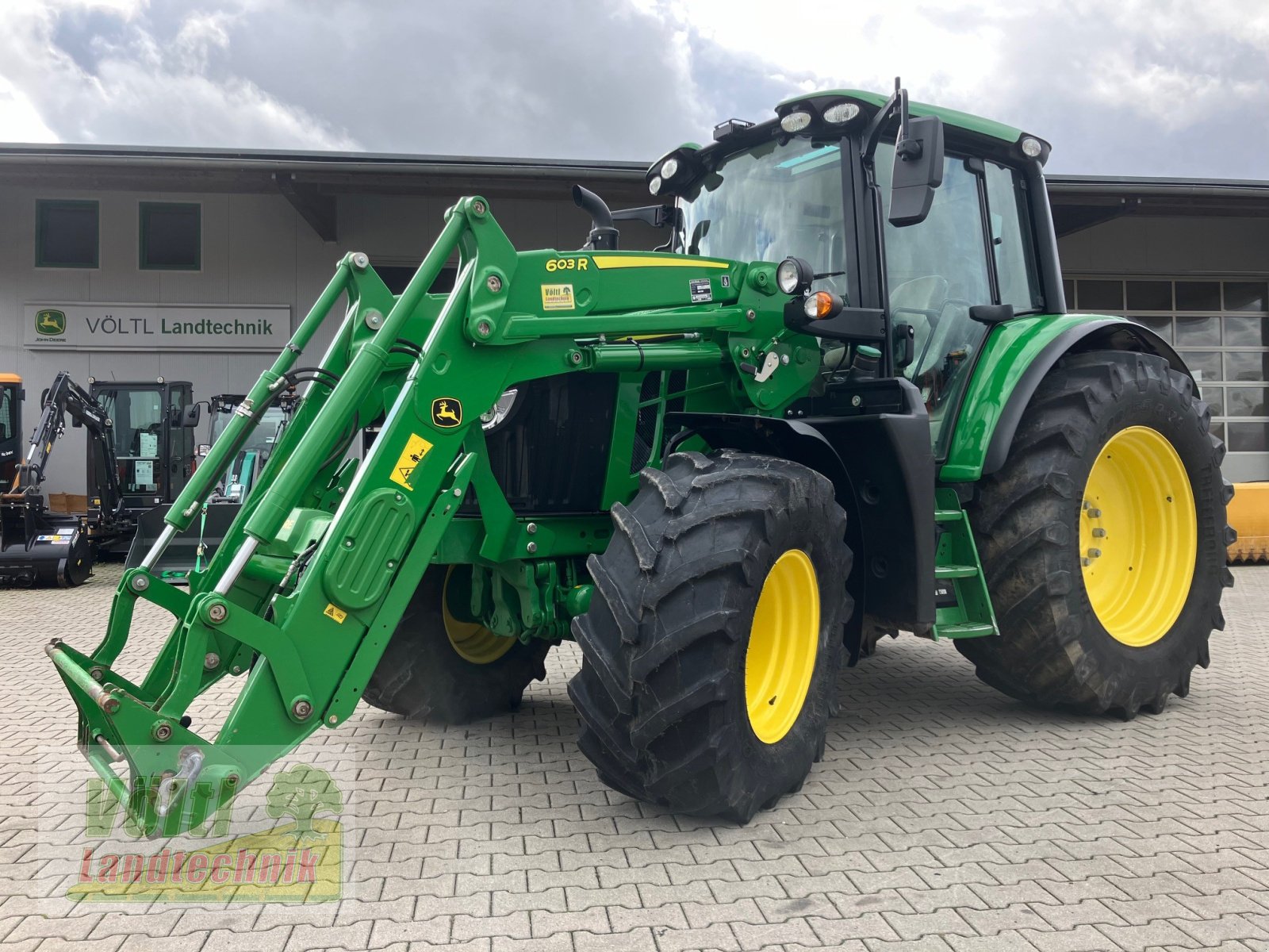 Traktor a típus John Deere 6100M, Gebrauchtmaschine ekkor: Hutthurm bei Passau (Kép 11)